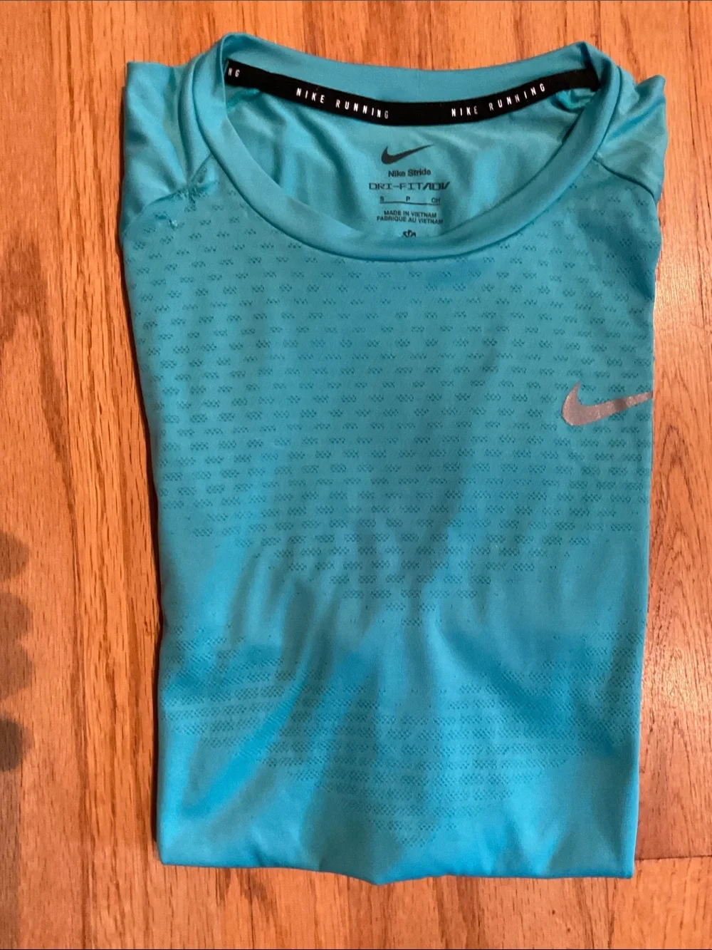 Nike Running - Men’s Dri Fit T-Shirt -  Teal - Size S